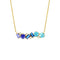 Amalfi Blend Dark Blue Ombre Pendant - 1